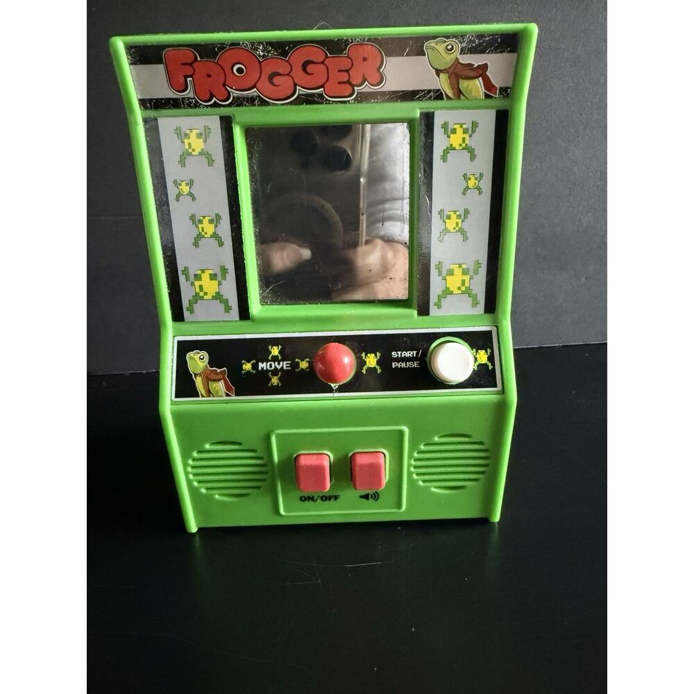 Frogger Retro Arcade Classics Electronic Mini Handheld Arcade Game by Konami